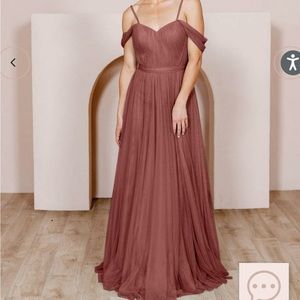 NEVER WORN REVELRY BRIDESMAID DRESS